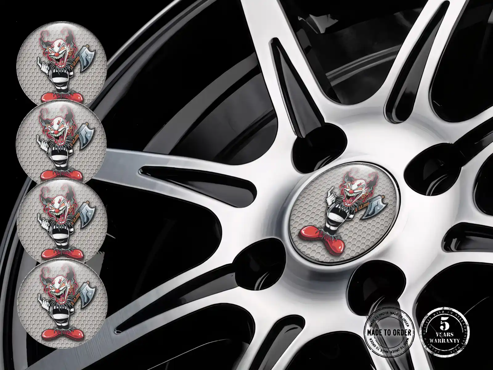 Auto-Felgenaufkleber Marke Tuning Performance